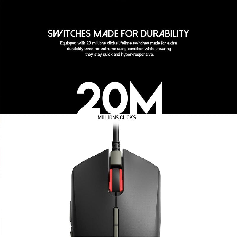 Fantech Blake X17 Macro RGB Gaming Mouse